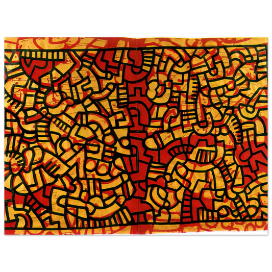 Untitled by Keith Haring (1979) – art poster, view 2