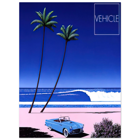 Vintage Car No. 2 by Hiroshi Nagai – art poster