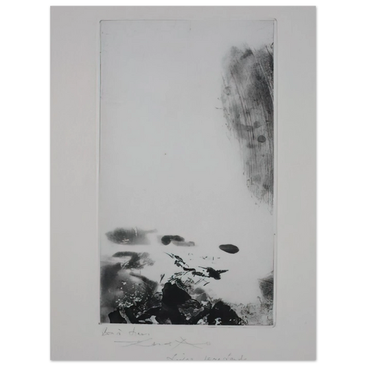 Waiting For A Holiday by Zao Wou-Ki (1974) – art poster
