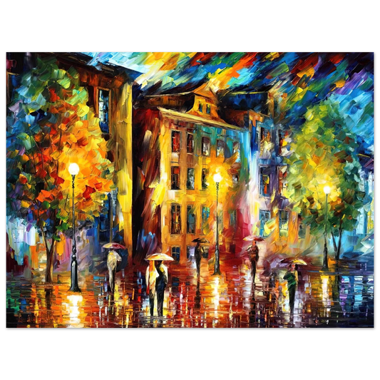 Untitled Artwork No. 4 by Leonid Afremov – art poster, view 2