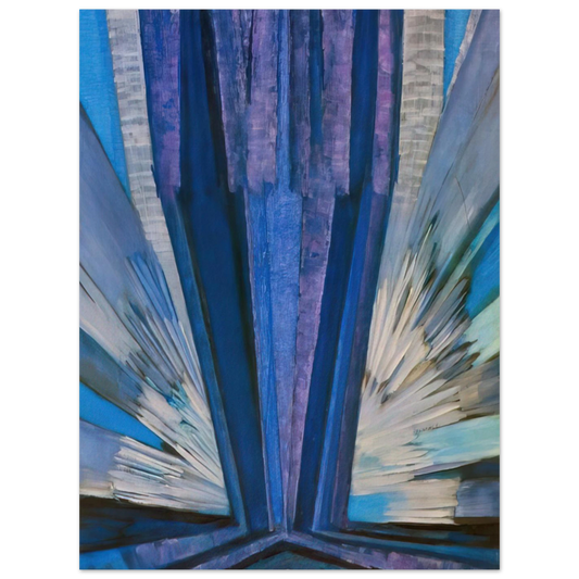 Blue by Frantisek Kupka – art poster