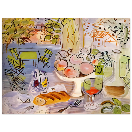 Still Life by Raoul Dufy (1928) – art poster