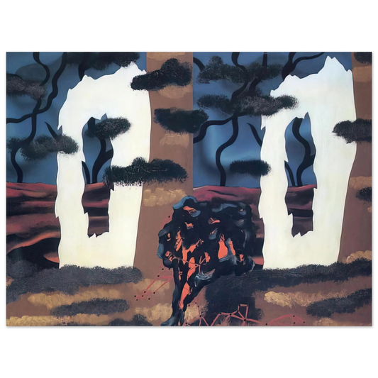 A Taste Of The Invisible by René Magritte (1927) – art poster, view 2