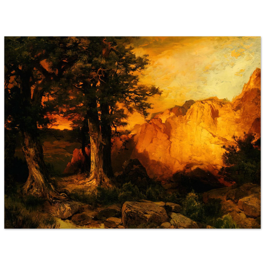 The Grand Canyon by Thomas Moran – art poster, view 2