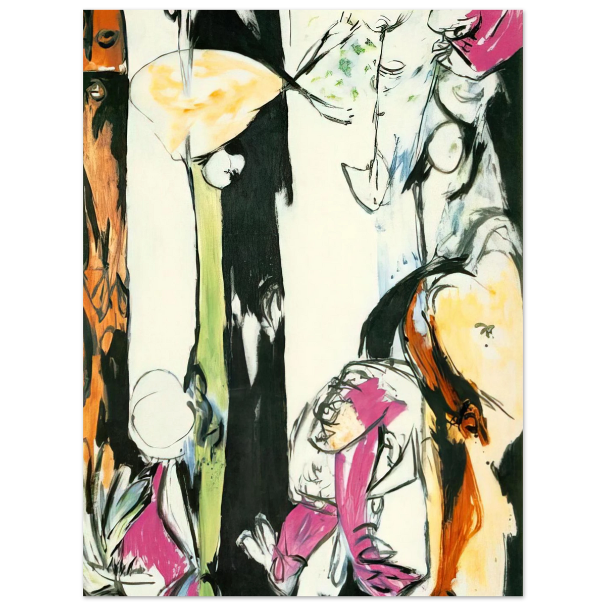 Easter And The Totem by Jackson Pollock – art poster, view 2