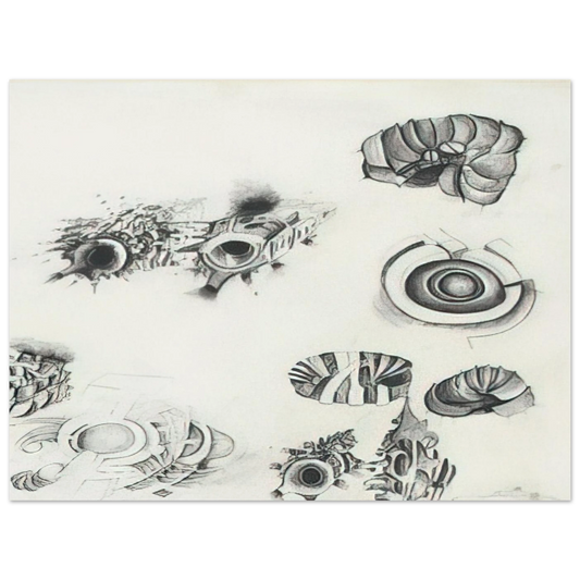 Untitled 1 by Lee Bontecou (1961) – art poster, view 2