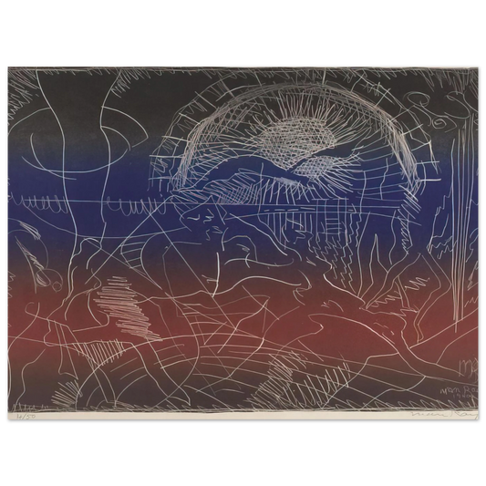 Untitled Abstract by Man Ray – art poster