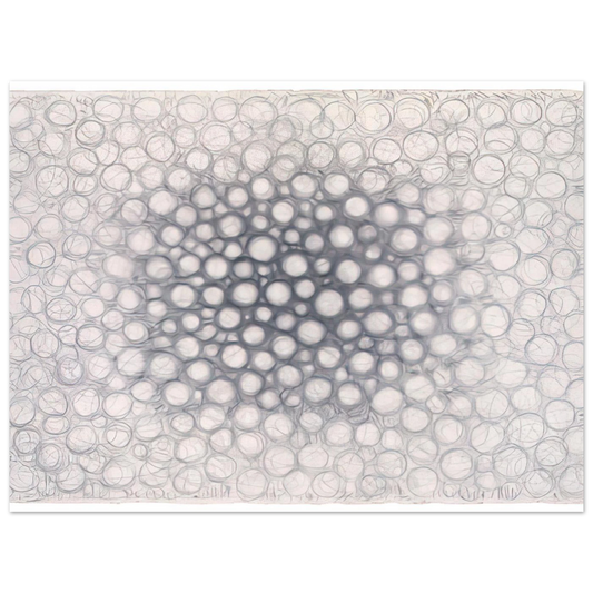 Light Gathers To The Question Of No by Richard Pousette-Dart – art poster, view 2