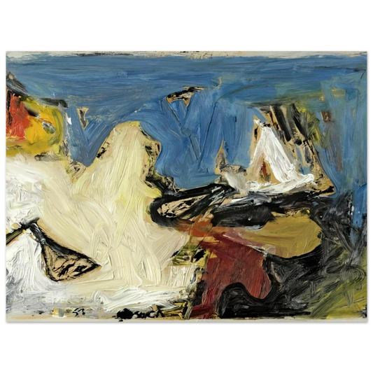 Painting I by Milton Resnick (1957) – art poster, view 2