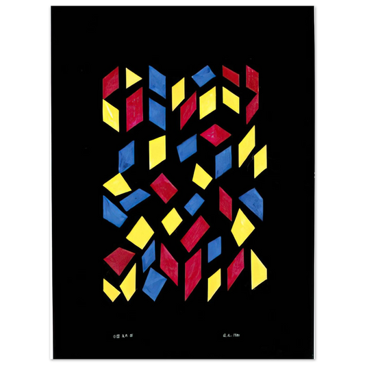 Orchestra Iii by Anni Albers (1980) – art poster