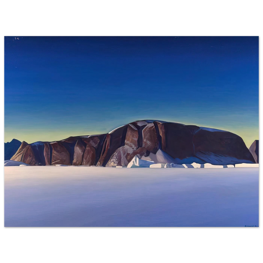Greenland Coast by Rockwell Kent – art poster, view 2