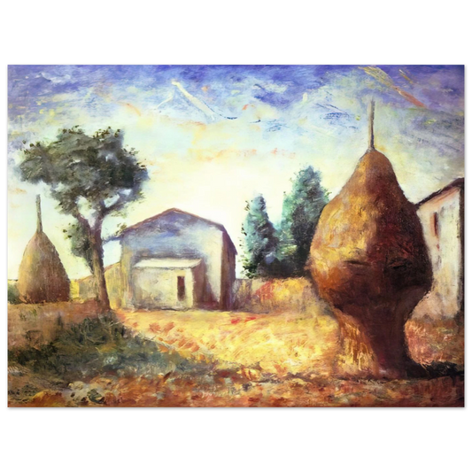 Pagliai by Carlo Carra (1929) – art poster