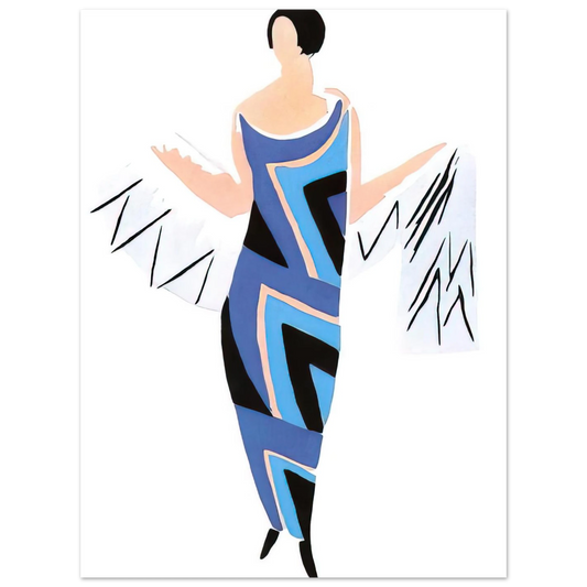 Fashion Illustration 4 by Sonia Delaunay – art poster