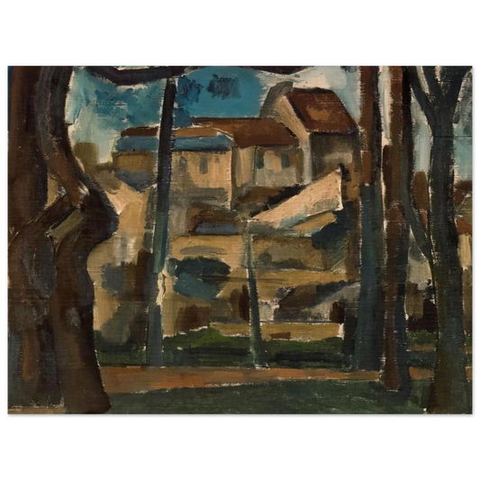 Landscape Of Carri Res by Andre Derain (1909) – art poster, view 2