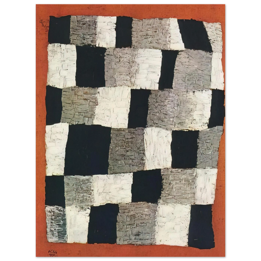 Rhythmic Rythmical by Paul Klee (1930) – art poster, view 2