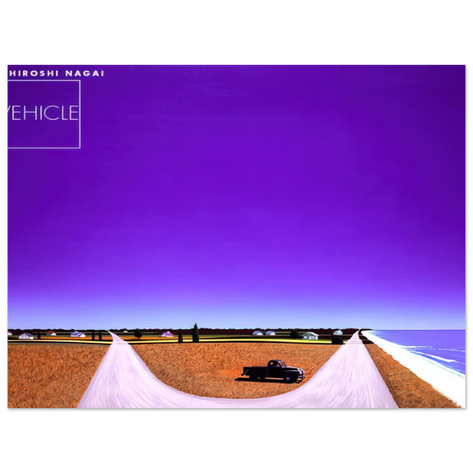 Vintage Car No. 12 by Hiroshi Nagai – art poster, view 2