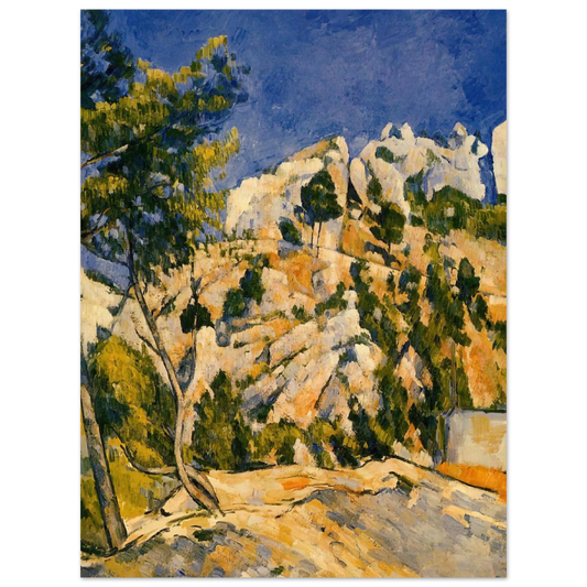 Bottom Of The Ravine by Paul Cézanne – art poster