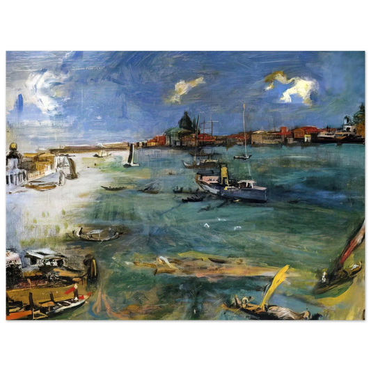 Untitled Artwork No. 2 by Oskar Kokoschka – art poster, view 2