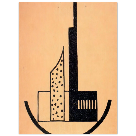 The Storm by Laszlo Moholy-Nagy – art poster, view 2