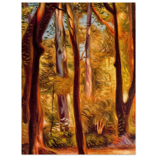 Landscape Of Cascine by Giorgio de Chirico – art poster