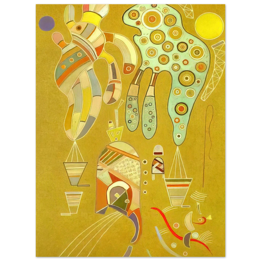 Untitled by Wassily Kandinsky (1941) – art poster, view 2