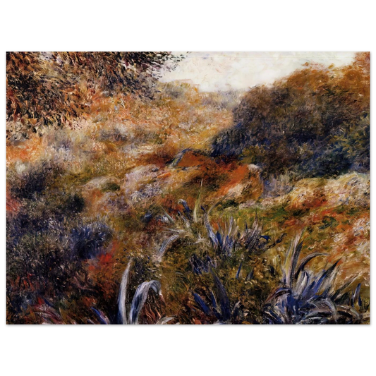 Algerian Landscape (the Ravine Of The Wild Women) by Pierre-Auguste Renoir – art poster, view 2