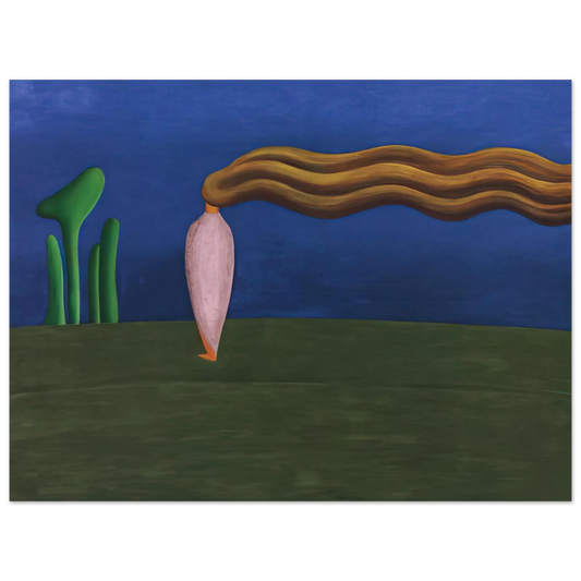 Composition (Lonely Figure) by Tarsila do Amaral – art poster