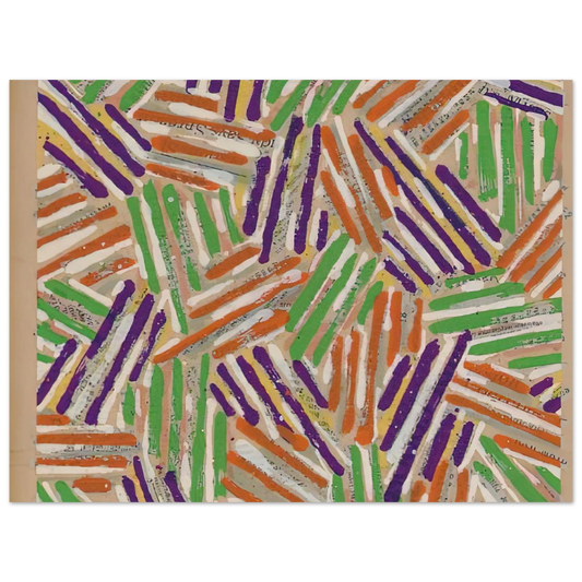 Untitled Ulae S13 by Jasper Johns – art poster