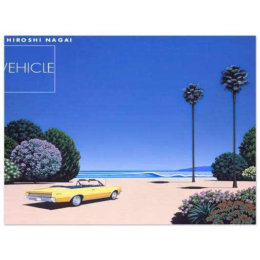 Vintage Car No. 14 by Hiroshi Nagai – art poster
