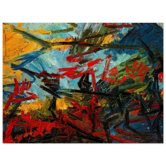 Bacchus And Ariadne by Frank Auerbach – art poster