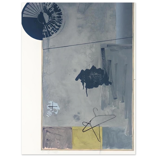 Evian by Jasper Johns – art poster, view 2