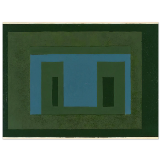 Variant Adobe by Josef Albers (1962) – art poster