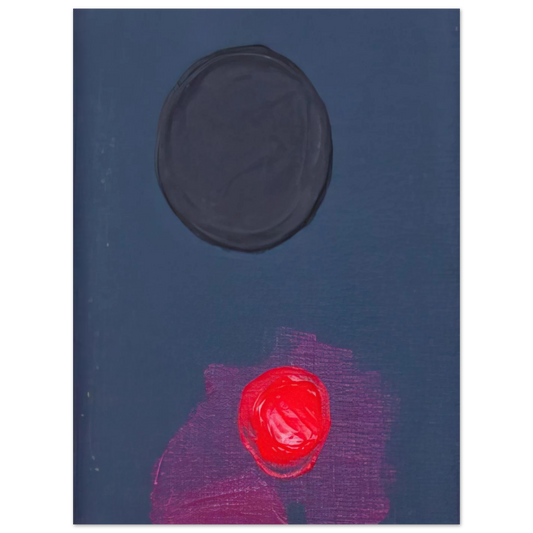 Bas by Luis Feito (1974) – art poster