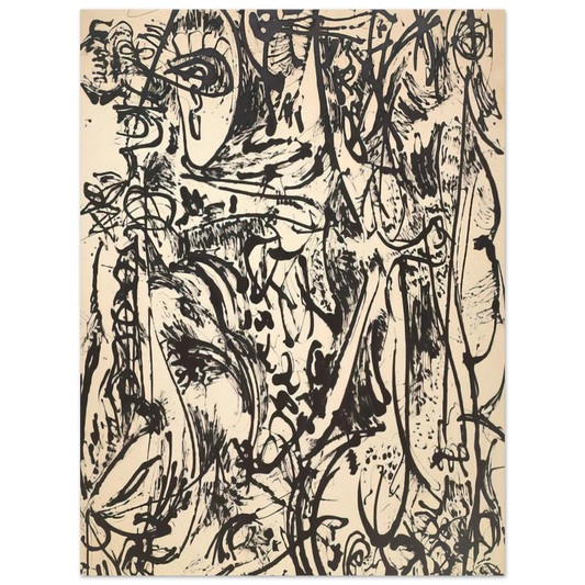 Echo by Jackson Pollock (1951) – art poster, view 2