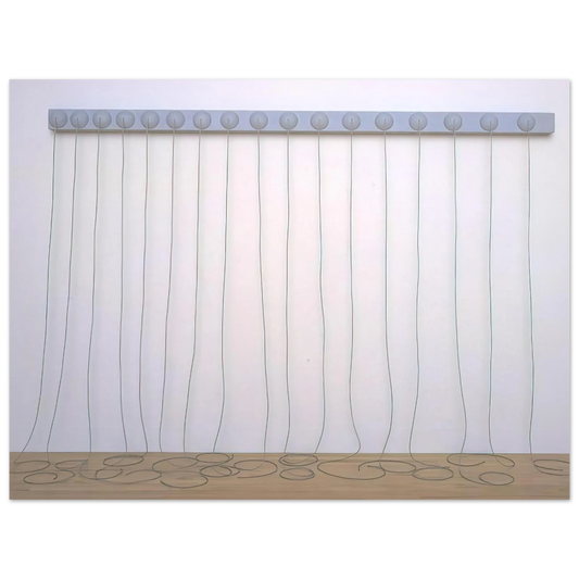 Addendum by Eva Hesse (1967) – art poster