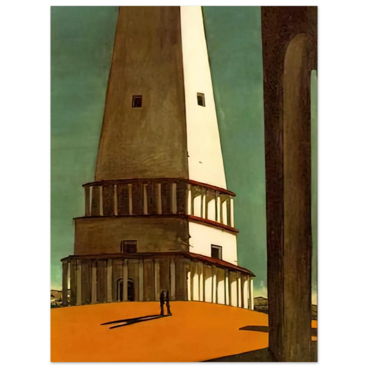 The Nostalgia Of The Infinite by Giorgio de Chirico (1913) – art poster