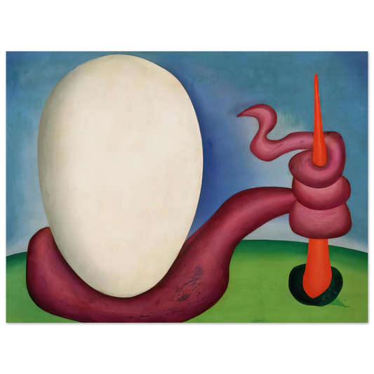 The Egg by Tarsila do Amaral – art poster, view 2