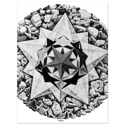 Untitled Print No. 1 by M.C. Escher – art poster
