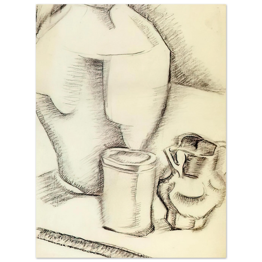 Still Life With Goblet by Juan Gris – art poster, view 2