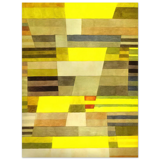 Monument by Paul Klee (1929) – art poster, view 2