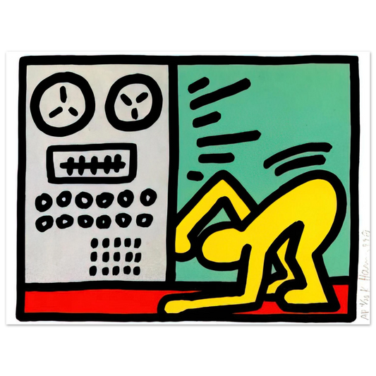 Pop Shop III by Keith Haring (1989) – art poster, view 2