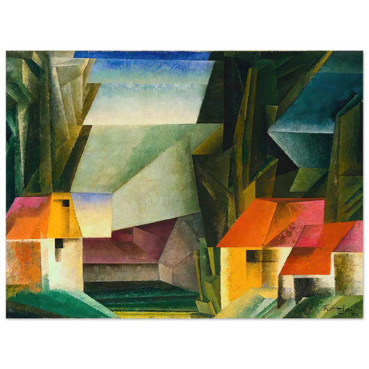 Hopfgarten by Lyonel Feininger (1920) – art poster, view 2