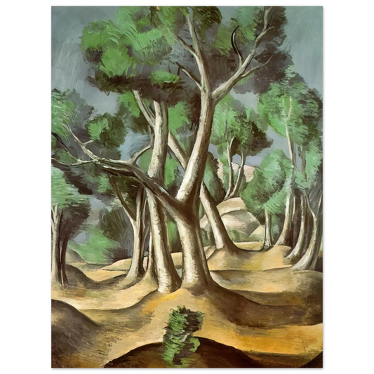 The Grove by Andre Derain (1912) – art poster, view 2