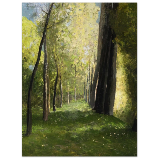 Lane Of Trees by Odilon Redon – art poster