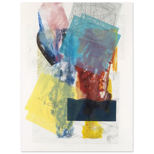 Aviation 3 by Sam Gilliam – art poster