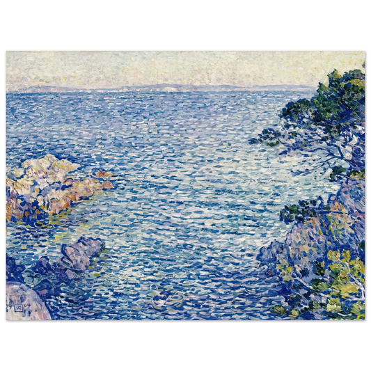 The Point Of Rossignol by Theo van Rysselberghe (1904) – art poster
