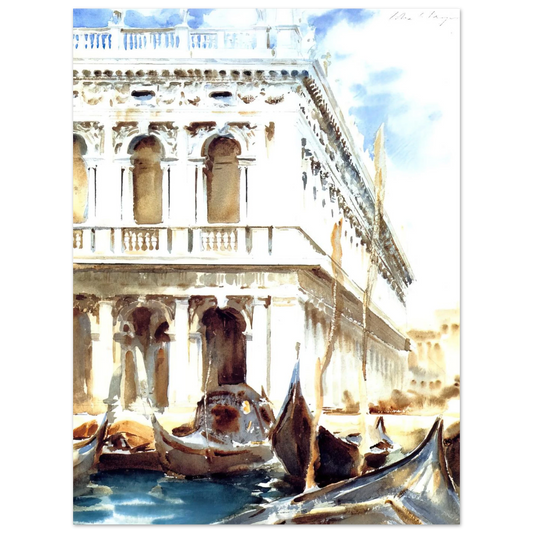 The Libreria by John Singer Sargent – art poster