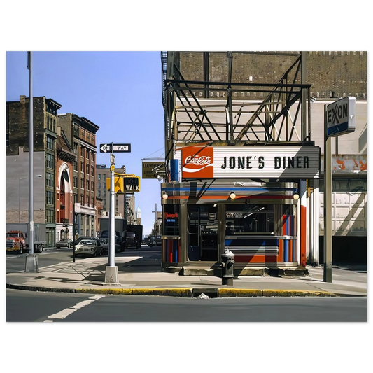 Jones Diner by Richard Estes (1979) – art poster, view 2