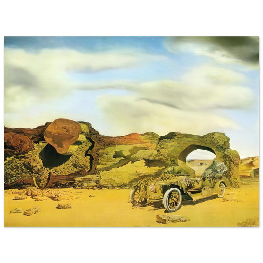 Paranoiac Critical Solitude by Salvador Dali (1935) – art poster