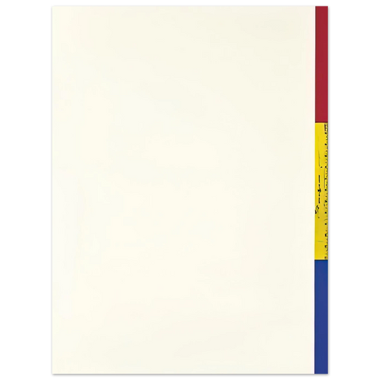 Untitled Ruler Ulae 56 by Jasper Johns – art poster, view 2